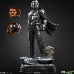 Pre-Order - Statue Mandalorian and Grogu - The Mandalorian and Grogu Movie - Legacy Replica 1/4 - Iron Studios