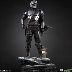 Pre-Order - Statue Mandalorian and Grogu - The Mandalorian and Grogu Movie - Legacy Replica 1/4 - Iron Studios