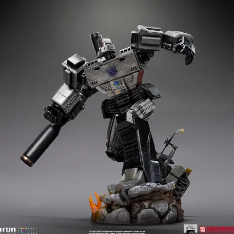 Pre-Order - Statue Megatron - Transformers - Demi Scale 1/20 - Iron Studios
