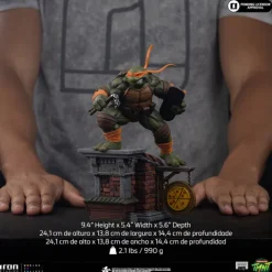 Pre-Order - Statue Michelangelo - Teenage Mutant Ninja Turtles - Art Scale 1/10 - Iron Studios