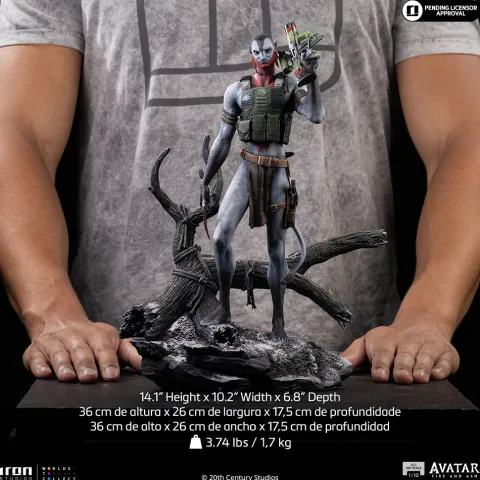 Pre-Order - Statue Miles Quaritch – Avatar 3: Fire and Ash – Art Scale 1/10 – Iron Studios