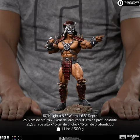Pre-Order - Statue Shao Khan, Emperor of Outworld - Mortal Kombat - Art Scale 1/10 - Iron Studios