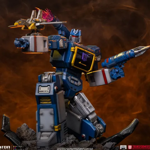 Pre-Order - Statue Soundwave - Transformers - Demi Art Scale 1/20 - Iron Studios