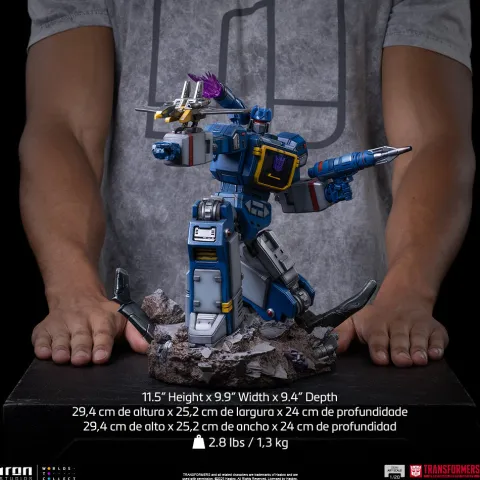 Pre-Order - Statue Soundwave - Transformers - Demi Art Scale 1/20 - Iron Studios