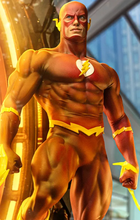 Pre-Order - Statue The Flash - DC Comics Series 9 - Legacy Replica 1/4 - Iron Studios