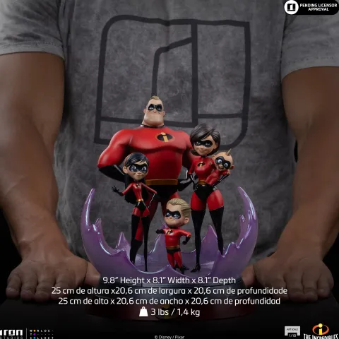 Pre-Order - Statue The Incredibles Diorama - The Incredibles - Art Scale 1/10 - Iron Studios