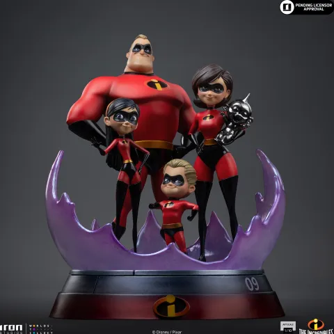 Pre-Order - Statue The Incredibles Diorama - The Incredibles - Art Scale 1/10 - Iron Studios