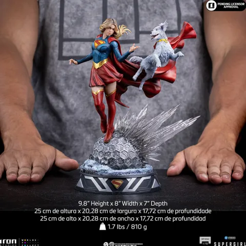 Pre-Order - Supergirl & Krypto - Supergirl Movie - Art Scale 1/10