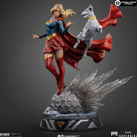 Pre-Order - Supergirl & Krypto - Supergirl Movie - Art Scale 1/10