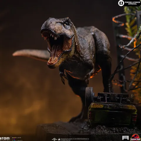 Pre-Order - T-Rex Breakout Set A - Jurassic Park - Icons - Iron Studios