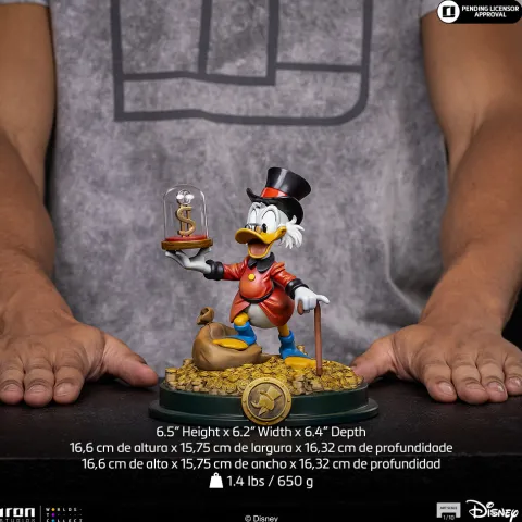 Pre-Order - Uncle Scrooge Mcduck - Duck Tales - Art Scale 1/10 - Iron Studios