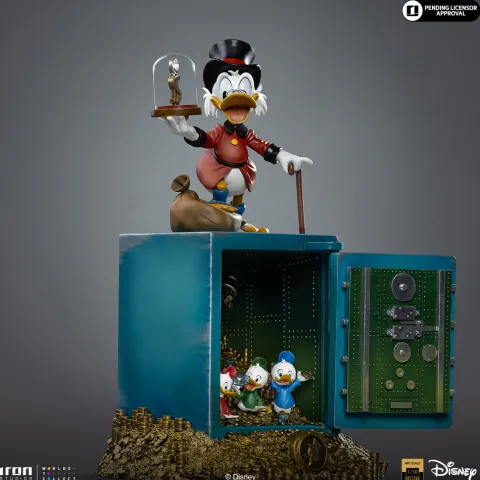 Pre-Order - Uncle Scrooge Mcduck and Nephews - Duck Tales - Art Scale 1/10 - Iron Studios