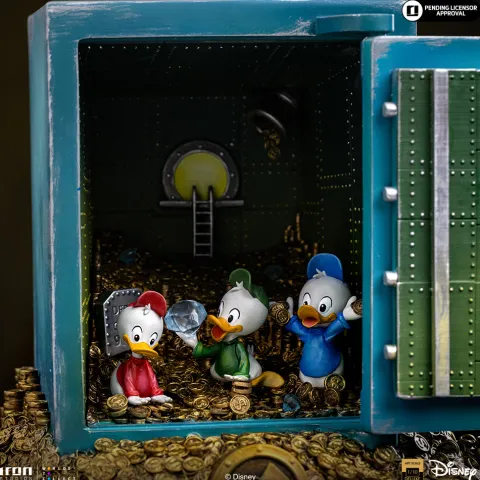 Pre-Order - Uncle Scrooge Mcduck and Nephews - Duck Tales - Art Scale 1/10 - Iron Studios