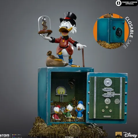 Pre-Order - Uncle Scrooge Mcduck and Nephews - Duck Tales - Art Scale 1/10 - Iron Studios