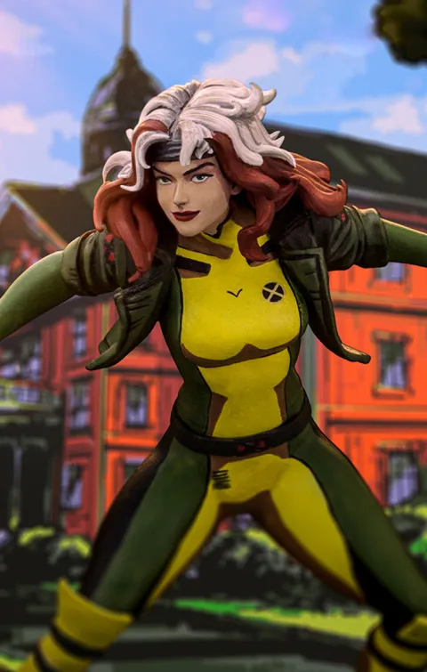 Rogue XMen '97 Art Scale 1/10 Iron Studios