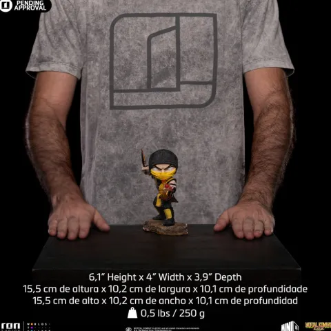 Scorpion Mortal Kombat Minico Iron Studios