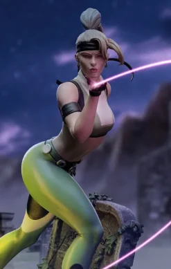 Sonya Blade - Mortal Kombat - BDS Art Scale 1/10 - Iron Studios