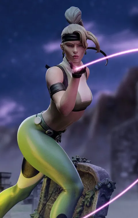 Sonya Blade - Mortal Kombat - BDS Art Scale 1/10 - Iron Studios