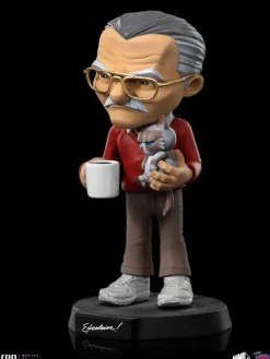 Stan Lee with Grumpy Cat - Pow - Minico - Iron Studios