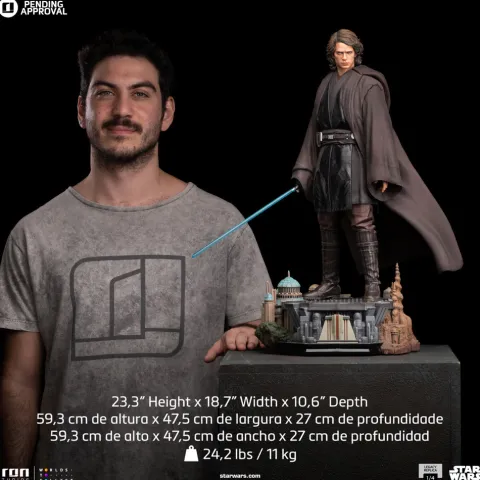 Statue Anakin Skywalker - Star Wars - Legacy Replica 1/4 - Iron Studios
