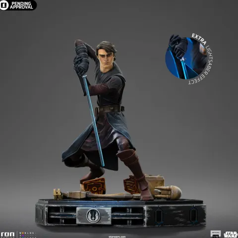Statue Anakin Skywalker - Star Wars: Clone Wars - Art Scale 1/10 - Iron Studios