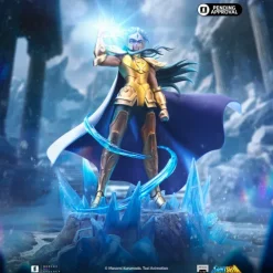 Statue Aquarius Camus Saint Seiya Art Scale 1/10 Iron Studios