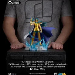 Statue Aquarius Camus Saint Seiya Art Scale 1/10 Iron Studios