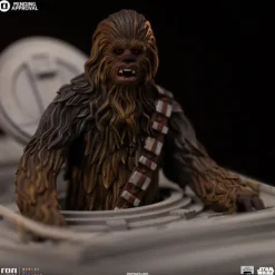 Statue AT-ST and Chewbacca - Star Wars - Demi Art Scale 1/20 - Iron Studios