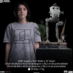 Statue AT-ST and Chewbacca - Star Wars - Demi Art Scale 1/20 - Iron Studios