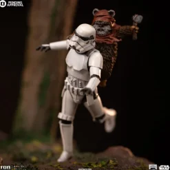 Statue AT-ST and Chewbacca - Star Wars - Demi Art Scale 1/20 - Iron Studios