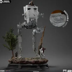 Statue AT-ST and Chewbacca - Star Wars - Demi Art Scale 1/20 - Iron Studios