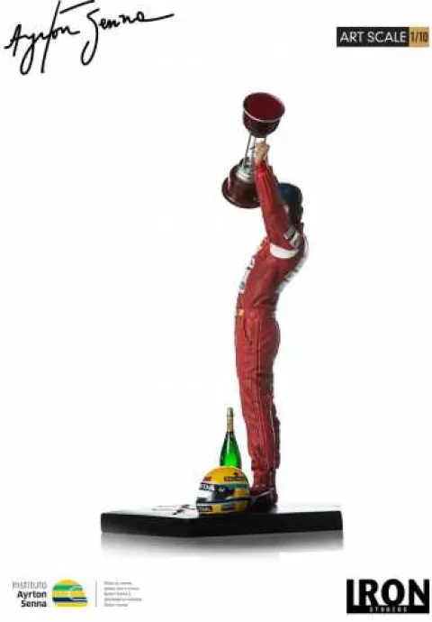 Statue Ayrton Senna 1988 Japan GP - Art Scale 1/10 - Iron Studios