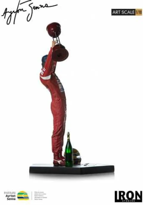 Statue Ayrton Senna 1988 Japan GP - Art Scale 1/10 - Iron Studios