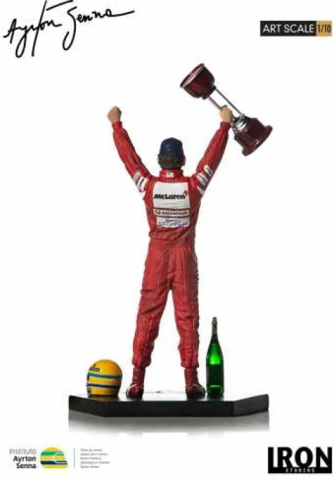 Statue Ayrton Senna 1988 Japan GP - Art Scale 1/10 - Iron Studios
