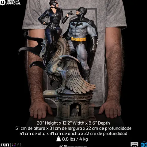 Statue Batman and Catwoman DC Comics Series #9 Diorama 1/6 Iron Studios
