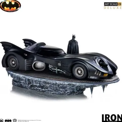 Statue Batman & Batmobile (Deluxe) - Batman 1989 - Art Scale - Iron Studios