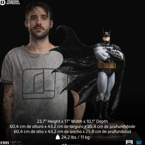 Statue Batman - DC Trinity - Legacy Replica 1/4 - Iron Studios