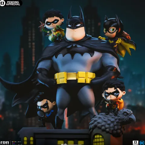 Statue Batman Family Deluxe - DC Comics - Animated icons - Iron Studios