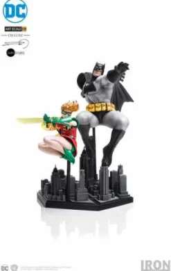 Statue Batman & Robin Deluxe By Frank Miller - The Dark Knight Returns - Art Scale 1/10 - Iron Studios