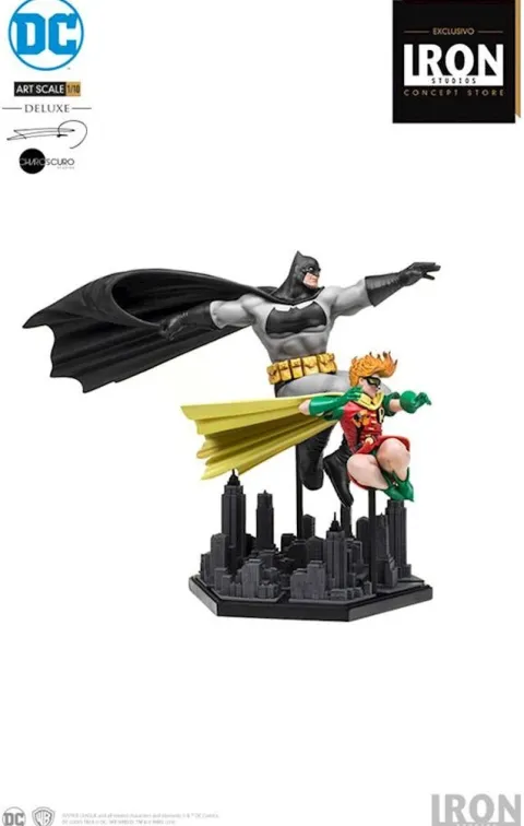 Statue Batman & Robin Deluxe By Frank Miller - The Dark Knight Returns - Art Scale 1/10 - Iron Studios