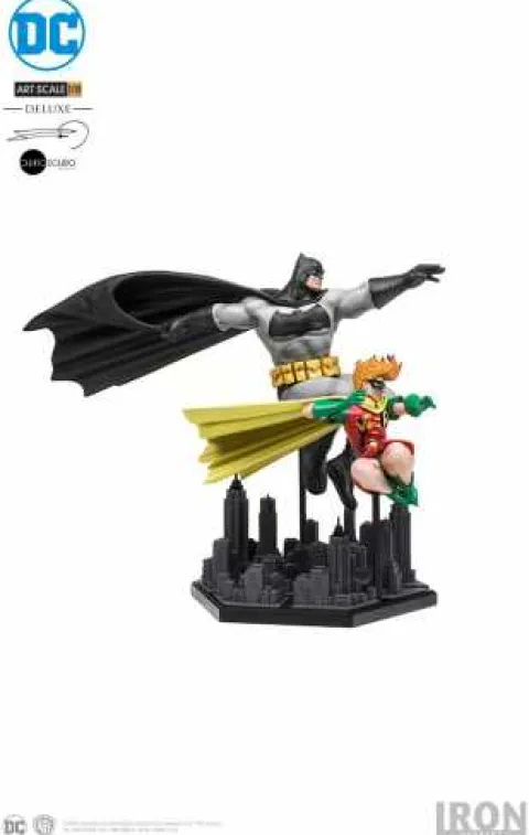 Statue Batman & Robin Deluxe By Frank Miller - The Dark Knight Returns - Art Scale 1/10 - Iron Studios