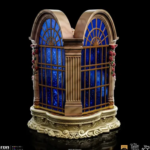 Statue Beauty and The Beast Deluxe Disney 100th Beauty and The Beast Art Scale 1/10 Iron Studios