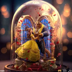 Statue Beauty and The Beast Deluxe Disney 100th Beauty and The Beast Art Scale 1/10 Iron Studios