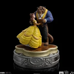Statue Beauty and The Beast 100 Years Version Disney 100th Beauty and The Beast Art Scale 1/10 Iron Studios