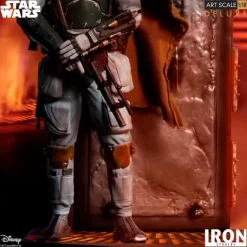 Statue Boba Fett & Han Solo in Carbonite Deluxe - Star Wars - Art Scale 1/10 - Iron Studios