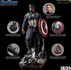 Statue Captain America Regular- Avengers: End Game - Legacy Replica 1/4 - Iron Studios