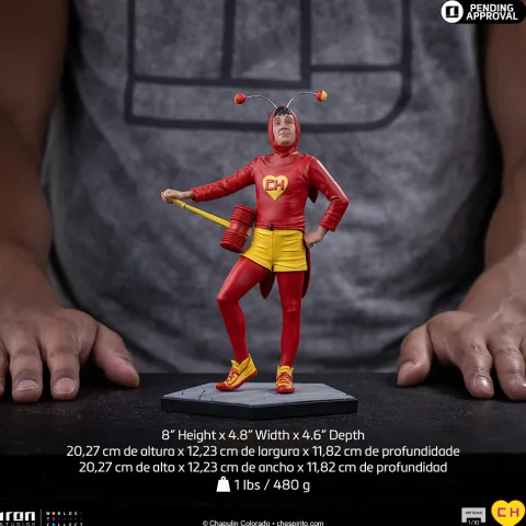Statue Chapolin Colorado (Polegar Vermelho ver.) - Chapolin - Art Scale 1/10 - Iron Studios