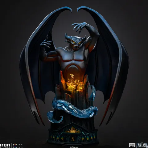 Statue Chernabog - Fantasia - Deluxe Art Scale 1/10 - Iron Studios