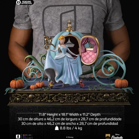 Statue Cinderella Deluxe - Disney Classics - Art Scale 1/10 - Iron Studios