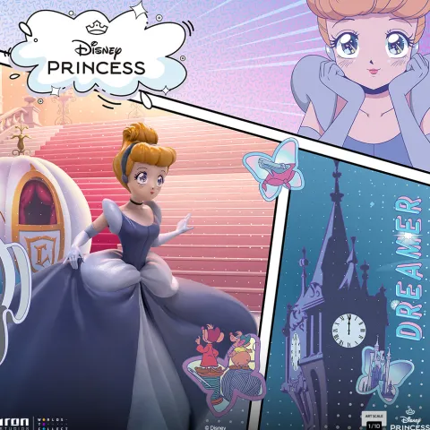 Statue Cinderella - Disney's Anime Princesses - Art Scale 1/10 - Iron Studios